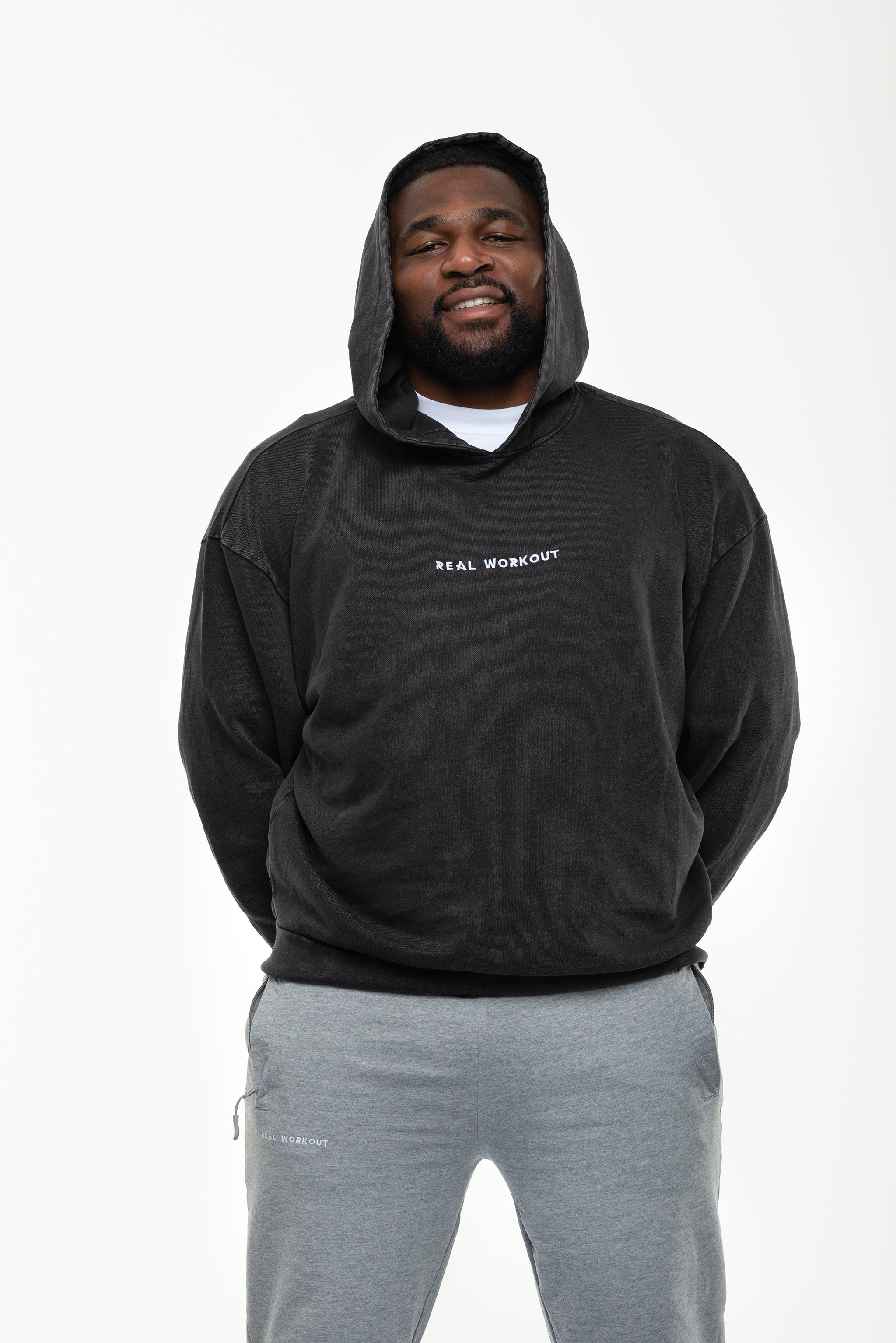 Sweat à Capuche Oversized Real Workout