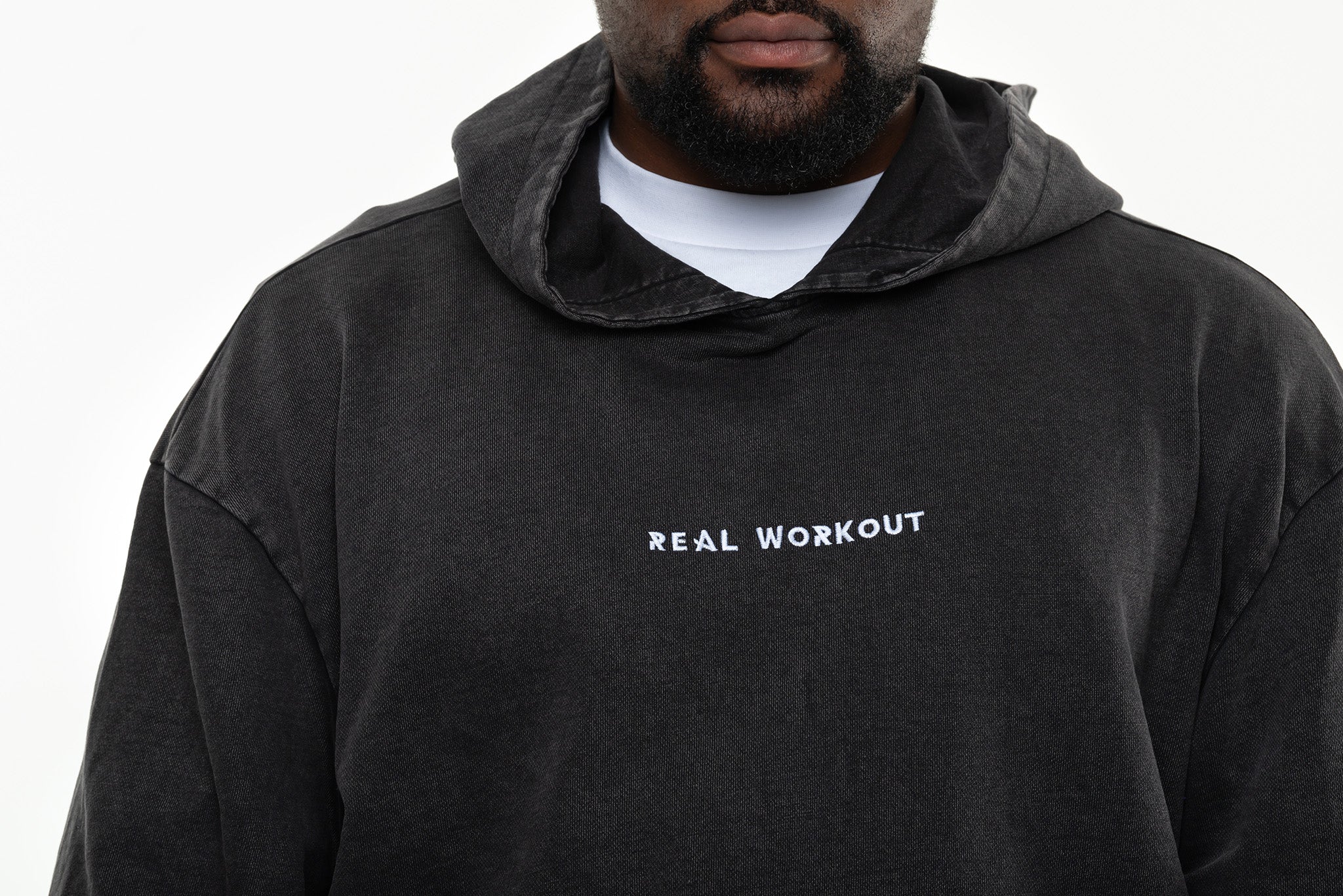 Sweat à Capuche Oversized Real Workout