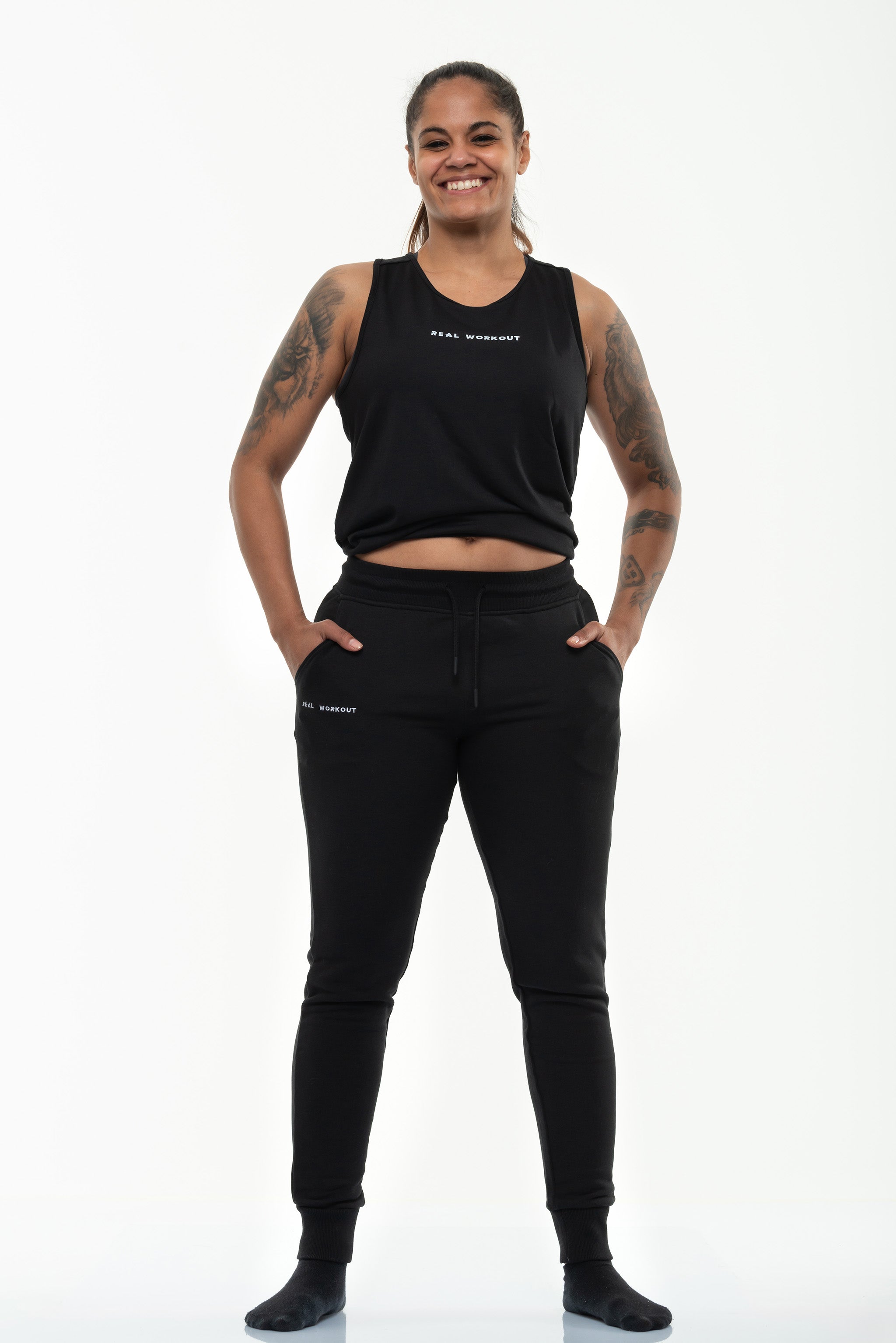 Débardeur dos Transparent Real Workout