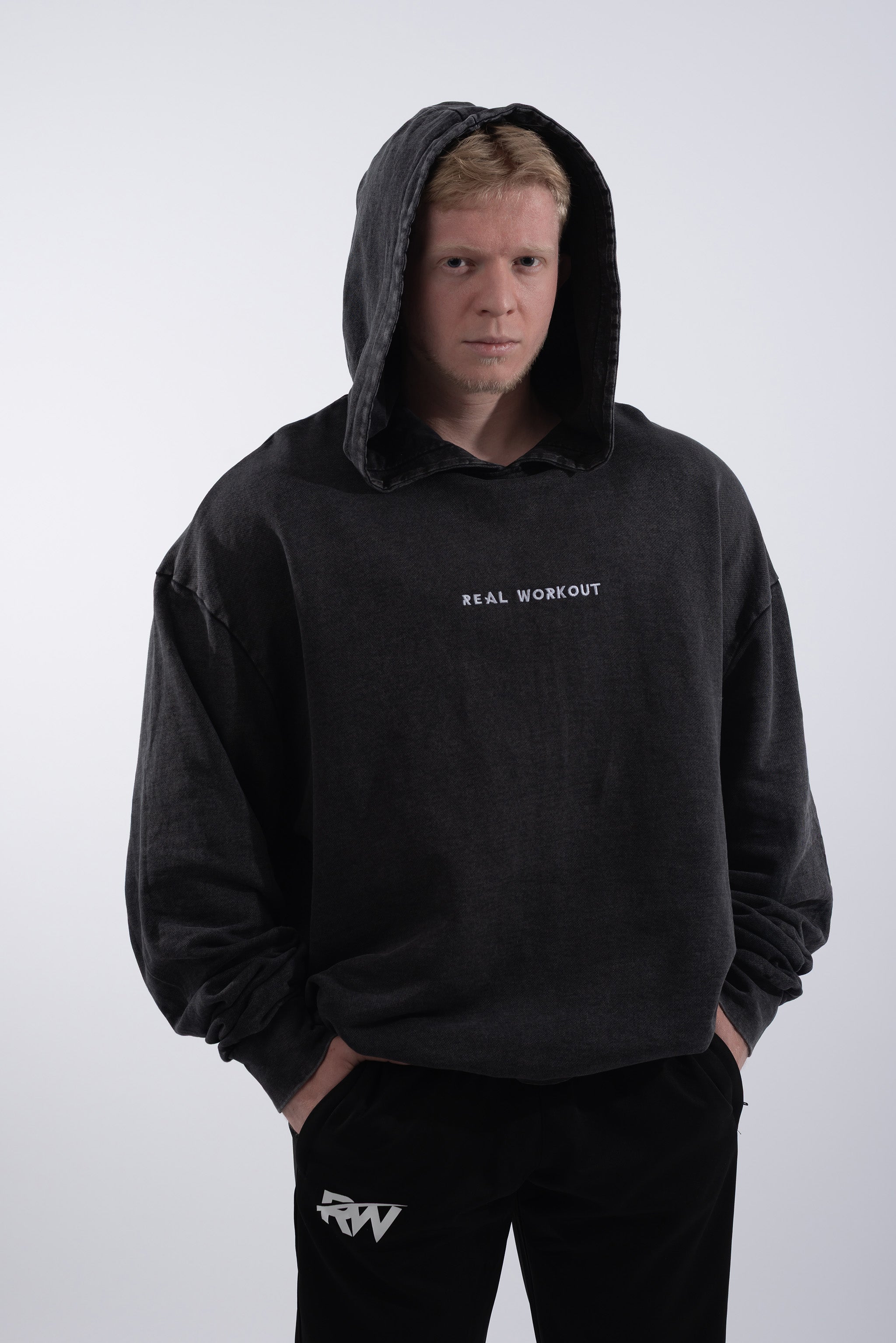 Sweat à Capuche Oversized Real Workout