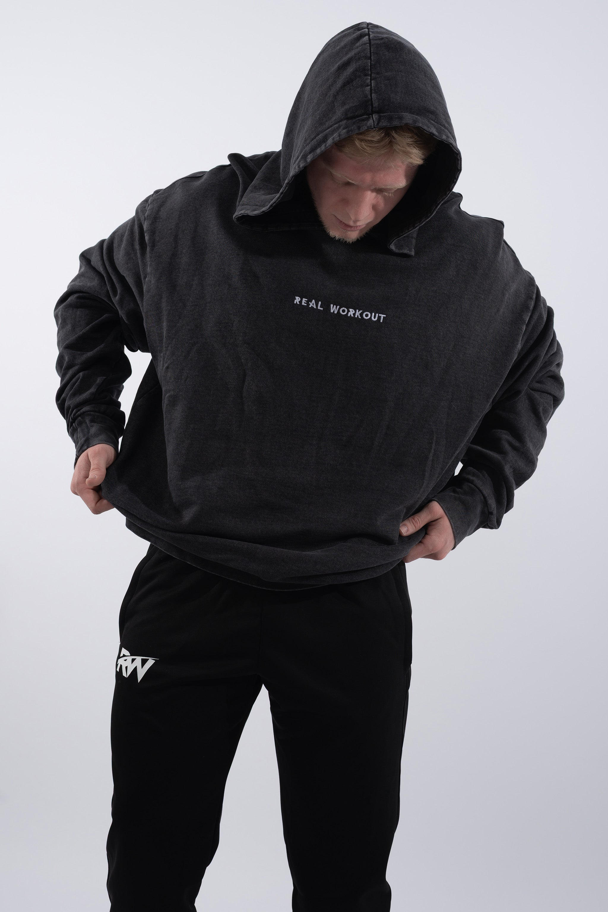 Sweat à Capuche Oversized Real Workout