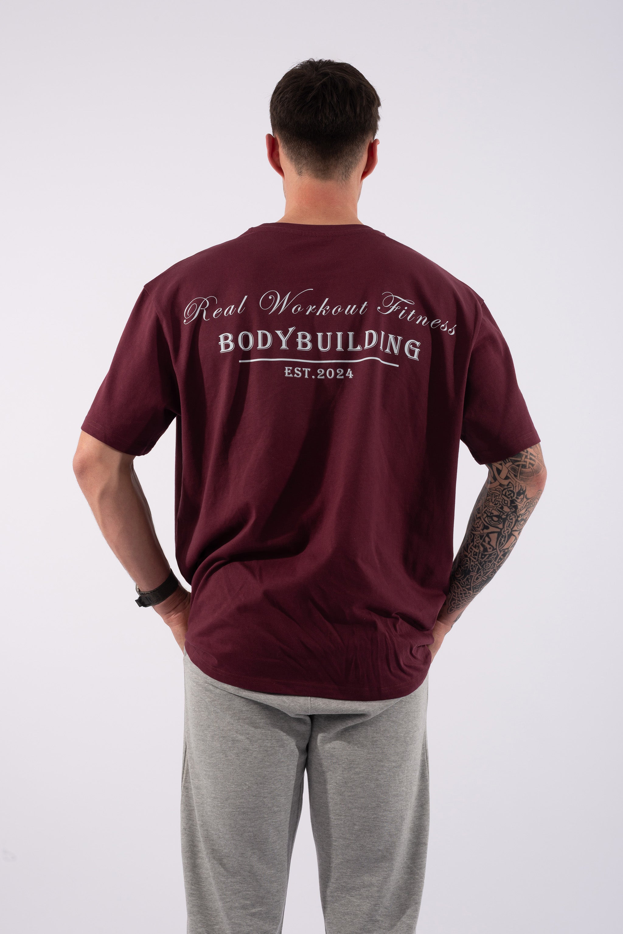 Oversized  Fitness Bodybuilding homme